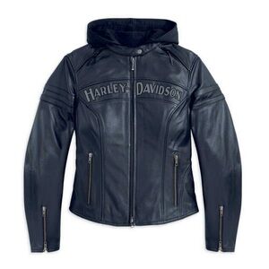 EUC. Women's Miss Enthusiast 3-in-1 Leather Jacket